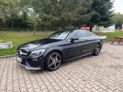 Schwarz Gebraucht 2016 Mercedes C220 AMG line Coupé | 19.499 € (Fairer Preis)