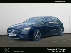 Schwarz Gebraucht 2020 Mercedes A200 AMG line Limousine | 24.990 € (Fairer Preis)