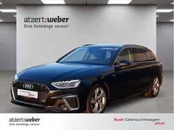 Mythosschwarz metallic Gebraucht 2022 Audi A4 S-Line Kombi | 25.980 € (Guter Preis)