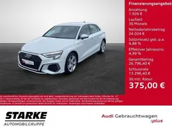 Gletscherweiß metallic Gebraucht 2022 Audi A3 Sportback e-tron S-Line Limousine | 25.950 € (Fairer Preis)