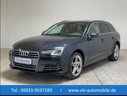 Blau Gebraucht 2017 Audi A4 S-Line Kombi | 15.890 € (Guter Preis)