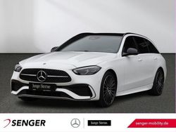 Weiß Gebraucht 2024 Mercedes C220 AMG Kombi | 49.450 €