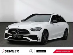 Weiß Gebraucht 2024 Mercedes C220 AMG Kombi | 49.450 €