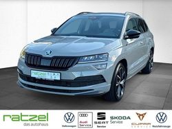Grau Gebraucht 2021 Skoda Karoq SportLine SUV | 24.940 € (Fairer Preis)