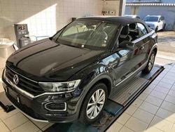 Schwarz Gebraucht 2021 VW T-Roc Cabriolet Style Cabrio | 22.589 € (Superpreis)