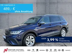 Blau Gebraucht 2022 VW Tiguan Allspace Life SUV | 35.630 € (Guter Preis)