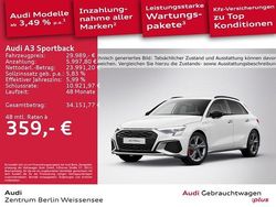 Ibisweiß Gebraucht 2023 Audi A3 Sportback e-tron S-Line Kleinwagen | 29.989 € (Fairer Preis)