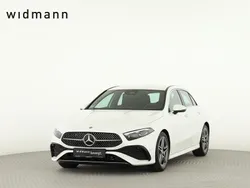 Unilack polarweiss Gebraucht 2025 Mercedes A200 AMG Limousine | 39.850 € (Teuer)