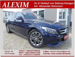 Blau Gebraucht 2015 Mercedes C200 Kombi | 17.998 € (Guter Preis)