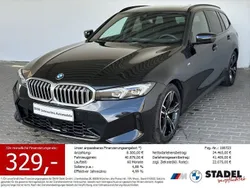 Black sapphire metallic Gebraucht 2024 BMW 318 M Sport Kombi | 37.879 € (Fairer Preis)