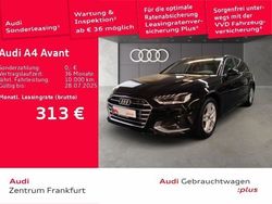 Mythosschwarz metallic Gebraucht 2024 Audi A4 Advanced Plus Kombi | 39.399 € (Teuer)