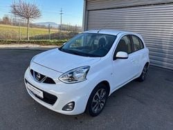 Weiß Gebraucht 2015 Nissan Micra Acenta Limousine | 7.890 € (Etwas zu teuer)