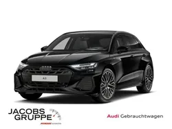 Schwarz Neu 2025 Audi A3 Sportback S-Line Limousine | 49.560 € (Teuer)