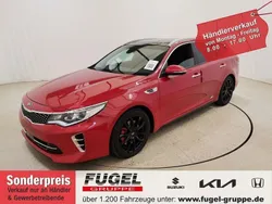 Temptation red metallic Gebraucht 2016 Kia Optima Kombi | 13.969 € (Superpreis)