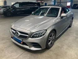 Mojavesilber metalliclack Gebraucht 2019 Mercedes C180 AMG line Cabrio | 36.890 € (Etwas zu teuer)