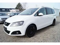 "pure" weiss Gebraucht 2015 Seat Alhambra I-Tech Van / Kleinbus | 8.498 €