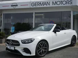 Weiß Gebraucht 2021 Mercedes E200 AMG line Cabrio | 44.999 € (Fairer Preis)