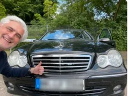Schwarz Gebraucht 2006 Mercedes C220 Kombi | 2.500 € (Teuer)