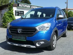 Blau Gebraucht 2016 Dacia Lodgy Ambiance Van / Kleinbus | 8.900 € (Fairer Preis)