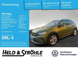 Visual green metallic (metallic) Gebraucht 2024 VW Taigo Move SUV | 23.720 € (Superpreis)