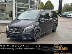 Obsidianschwarz metallic Gebraucht 2023 Mercedes V300 Avantgarde Edition Van / Kleinbus | 59.640 € (Guter Preis)