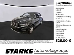 Deep black perleffekt Gebraucht 2021 VW T-Roc Cabriolet Style Cabrio | 27.259 € (Fairer Preis)