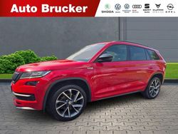 Rot Gebraucht 2018 Skoda Kodiaq SportLine SUV | 31.470 € (Etwas zu teuer)