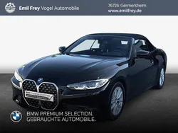 Schwarz uni Gebraucht 2022 BMW 420 Sport Line Cabrio | 39.490 € (Guter Preis)
