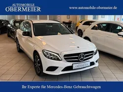 Weiß (polarweiss unilack) Gebraucht 2019 Mercedes C200 Kombi | 25.550 € (Fairer Preis)