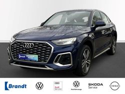 Blau Gebraucht 2023 Audi Q5 Sportback S-Line SUV | 41.890 € (Superpreis)