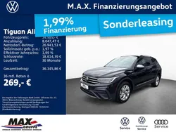Deep black perleffekt Gebraucht 2024 VW Tiguan Allspace Life SUV | 34.989 € (Superpreis)