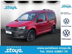 Kirschrot Gebraucht 2020 VW Caddy Trendline Van / Kleinbus | 22.760 € (Fairer Preis)