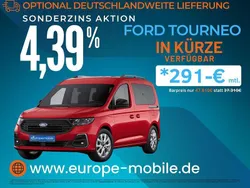 Lava red Neu 2025 Ford Tourneo Titanium Van / Kleinbus | 37.310 € (Guter Preis)