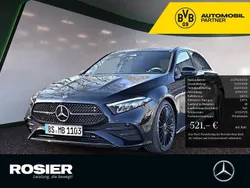 Schwarz / nachtschwarz Gebraucht 2025 Mercedes A180 AMG line Limousine | 33.770 € (Fairer Preis)