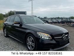 Schwarz Gebraucht 2020 Mercedes C220 AMG line Kombi | 15.700 € (Fairer Preis)