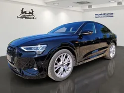 Schwarz Gebraucht 2022 Audi e-tron Sportback S-Line SUV | 44.990 € (Fairer Preis)
