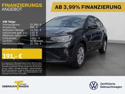Schwarz Gebraucht 2022 VW Taigo SUV | 15.340 € (Guter Preis)