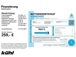 Schwarzmagic perleffekt Gebraucht 2021 Skoda Enyaq iV Loft SUV | 24.990 € (Fairer Preis)