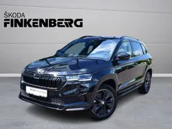 Schwarz Gebraucht 2025 Skoda Karoq SportLine SUV | 37.980 € (Etwas zu teuer)