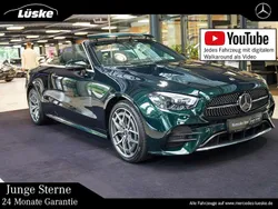 Lack smaragdgrün Gebraucht 2021 Mercedes E450 AMG line Cabrio | 61.900 € (Teuer)