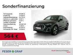 Mythosschwarz metallic Gebraucht 2025 Audi Q5 Sportback Ambiente SUV | 49.680 € (Guter Preis)