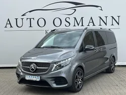 Grau Gebraucht 2024 Mercedes V300 AMG line Van / Kleinbus | 60.950 € (Superpreis)