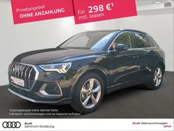 Mythosschwarz metallic Gebraucht 2025 Audi Q3 Advanced Plus SUV | 38.450 € (Guter Preis)