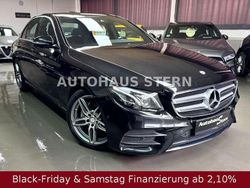 Obsidianschwarz metalliclack (metallic) Gebraucht 2016 Mercedes E220 AMG line Limousine | 32.600 € (Teuer)