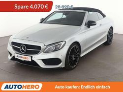 Iridiumsilber Gebraucht 2018 Mercedes C200 AMG line Cabrio | 24.820 € (Guter Preis)