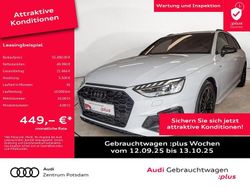 Gletscherweiß metallic Gebraucht 2024 Audi A4 S-Line Kombi | 55.490 €
