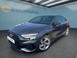 Grau Gebraucht 2022 Audi A3 Sportback e-tron Kleinwagen | 27.699 € (Etwas zu teuer)