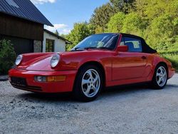 Rot Gebraucht 1990 Porsche 911 Carrera Cabriolet Cabrio | 68.500 €