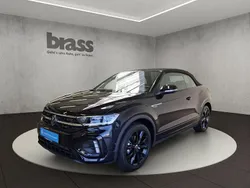 Deep black perleffekt/schwarz Gebraucht 2023 VW T-Roc Cabriolet R-line Cabrio | 34.600 € (Etwas zu teuer)