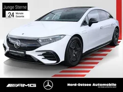 Weiß Gebraucht 2022 Mercedes EQS350 AMG Limousine | 51.990 € (Superpreis)